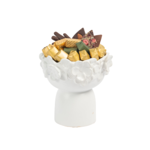 COUPE BORD FLEURS BLANC 400g