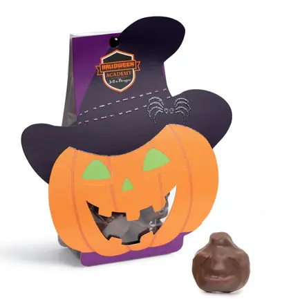 Citrouille et ses chocolats d'halloween 150g
