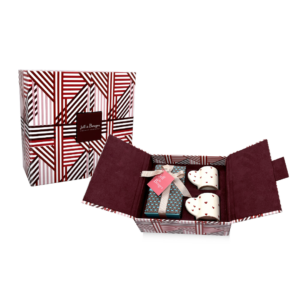 Coffret avec Tasses Café avec 250 g de chocolat