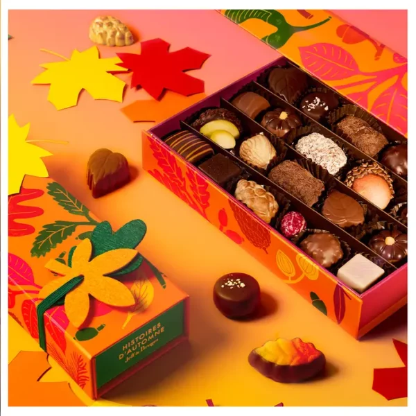 Grande boite chocolats d'automne - 400 g – Image 5