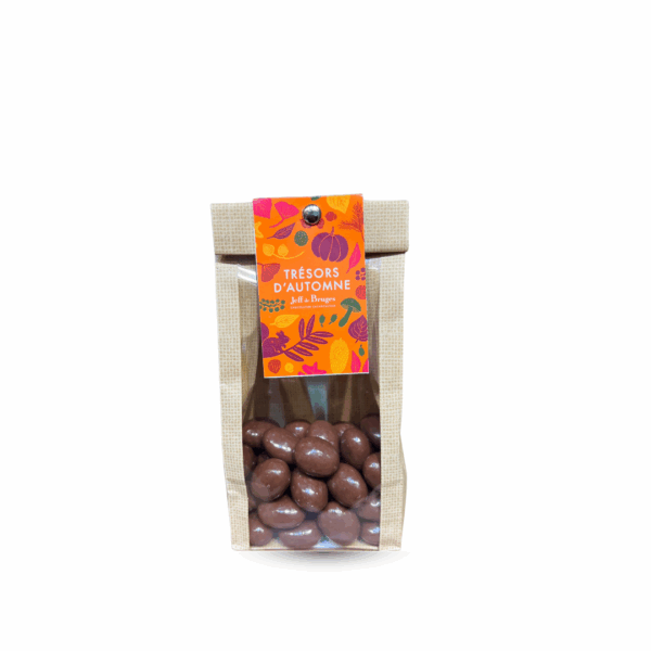 Sachet amandes chocolat et caramel 150g