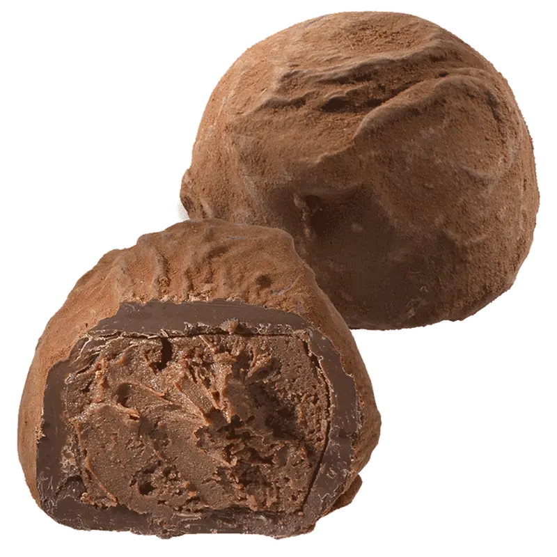 Truffe Équateur noir et citron Kalamansi..