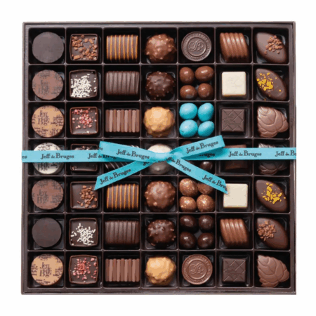 Boite chocolats et amandes gourmandes 600g