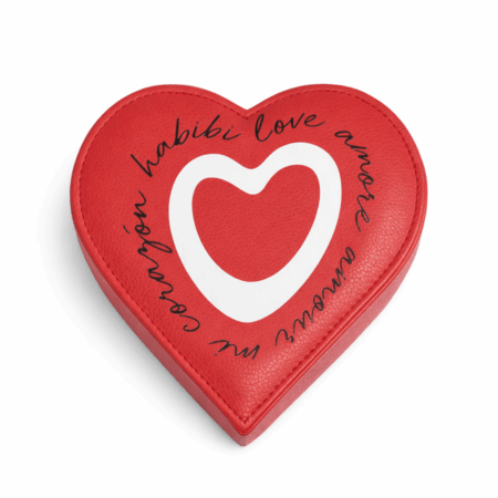 Boite Cœur Habibi 20cm avec 500g de chocolat