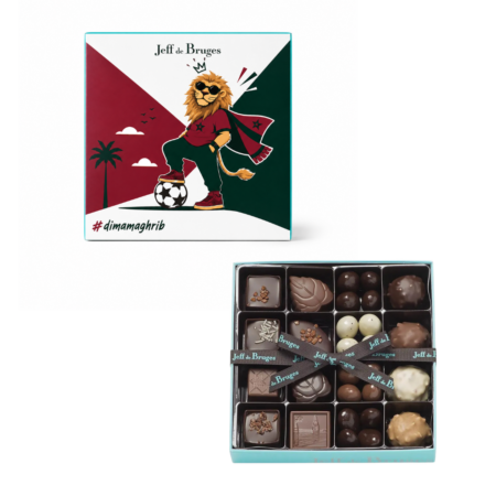 Boite chocolats 200 g Édition "Allez les Lions"