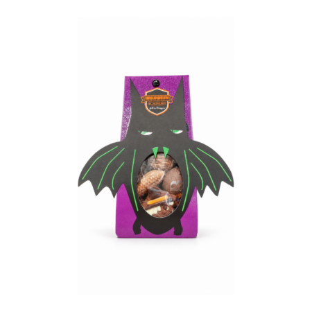 Chauve-souris et ses chocolats d'halloween